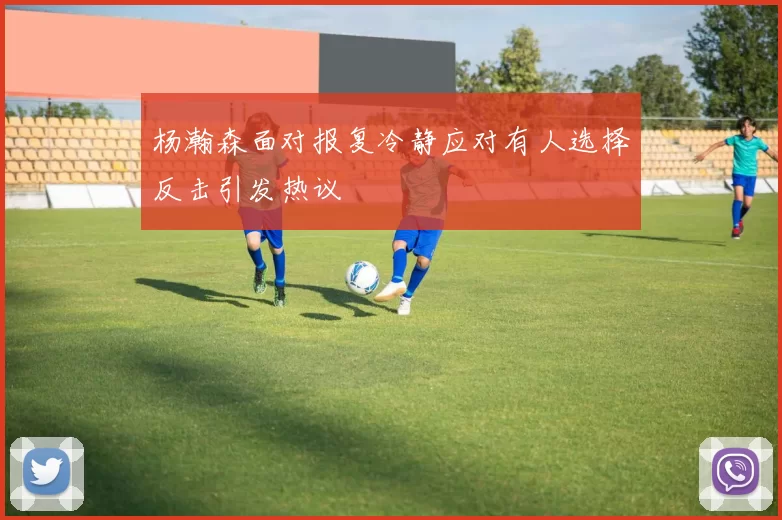 杨瀚森面对报复冷静应对有人选择反击引发热议